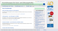 Desktop Screenshot of praxisloesungen.ch