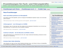 Tablet Screenshot of praxisloesungen.ch